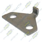 5320-2403043 Стопор гайки (сталь) L=52х37 2отв.ф9 дифференциала полуоси КАМАЗ