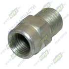 5320-1602603 Фитинг (штуцер) прямой; Рнаруж=М16х1,5/ Рвнутр=М14х1,5/М12х1,25 К=19 L=33 ПГУ Камаз КАМАЗ