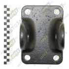 6520-2806047 Вилка S=90 L=205х145х130 4отв.ф20/2отв.ф39/2отв.М8х1,25 буксирная КАМАЗ