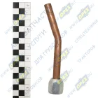 740.3509283 Трубка (латунь) ф12; L=155 Г=М18+К22/ прив. воды к компр КАМАЗ