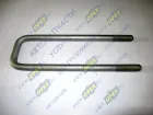6522-2902408 Стремянка L=385х93 М24; х2 Р=77 передней рессоры КАМАЗ