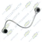 740.50-1111573-90 Трубка (сталь) ф4; L=230 под 2 штуцера ф10 подвода воздуха к корректору КАМАЗ