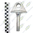 5320-5001030 Опора торсиона кабины L=180 М20х110х1,5 Р=32; 1отв.ф24/1отв.М10х1,25 КАМАЗ