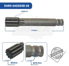 5490-3422038-16 Вал шлицевый рулевого управления КАМАЗ-5490 КАМАЗ