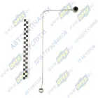 7406.1022826 Трубка (сталь) ф4; L=500 кругл.шт10/кругл.шт14 топл.от ТНВД к электромагн. клапану КАМАЗ