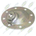 5320-2509024 Крышка (сталь) ф91 h=25; 8отв.ф7/1отв.М10х1 корпуса механизма блокировки КАМАЗ