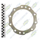 43081-2402097 Прокладка (сталь) С/Ф ф160х205х0,070; 12отв.ф13 регулировочная (наибольшее кол-во) КАМАЗ