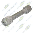 7406.1005550 Вал наруж.шлиц=25/25 L=183 привода агрегатов Евро-2 КАМАЗ