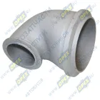 43255-1203009 Труба приемная (колено) КАМАЗ дв.Cummins Евро-4 под хомуты КАМАЗ