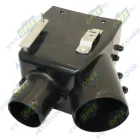 5320-8101256 Распределитель отопителя прав. КАМАЗ