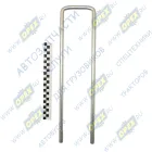 5320-8521083 Стремянка L=465-480х95 М14х1,5 Р=48 хомута кузова №2 КАМАЗ