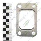 7403.1118189 Прокладка (сталь) прямоуг. 67х108; 4отв.ф11, турбокомпрессора ЕВРО; металл КАМАЗ