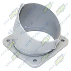 43255-1203015 Патрубок ф120 L=110; фланец 4отв.ф10 вып.Е-3 КАМАЗ