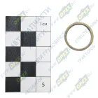 864818 Муфта ф16х19 h=9 конусная (бочонок) латунь тормоз.трубки КАМАЗ