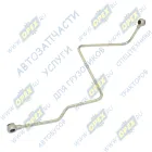 740.90-1111568 Трубка (сталь) ф6 L=610 под 2 штуцера ф10 кривая, подвода масла к тнвд КАМАЗ