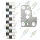 740.1011200 Прокладка (сталь) С/Ф; 52х74; 3отв.ф12/1отв.ф11/1отв.ф16, регулир.масляного насоса КАМАЗ