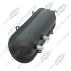 53205-8106262 Бачок топл. L=400х135;2штуц. Рнаруж=16х1,5/угл. штуцер Рнаруж=10х1 подогрев(15.8106) КАМАЗ