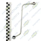 740.13-1111568 Трубка (сталь) ф6; L=330 под 2 штуцера ф10 подвода масла к ТНВД КАМАЗ