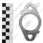 2830444 Прокладка ромбич.103х65; фвнутр=45; 2отв.ф11 выпускного коллектора Cummins ISLe340-375; (перфометалл) Квадратис