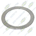 54115-1203023 -105N Прокладка (м/асбест) ф90х117х2 приемной трубы кольцо; (перфорированная сталь) Квадратис