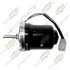 МЭ236 Электродвигатель (мотор) отопителя ГАЗ, УАЗ,ИЖ 12В 25Вт ф62 L=140; фишка 2 плоск.клеммы, шток=8,; 25вт КЗАЭ