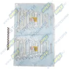 12573 Набор рожковых ключей; КГД 12 (12 предм. (8-32) КЗСМИ