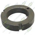 К5320-2918169 Гайка С/И М80х2 h=27 стяжная крепления башмака балансира; (болт сверху) Камаз Евро КМД