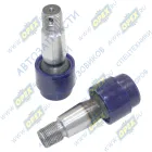 5336-3003065ПУ РМК запасных частей рулевых тяг семейства МАЗ 6422,6430 (L=104 dшара=40,М24х1,5); (комплект 2 шт) (залитый в полиуретане) под шплинт КММЗ