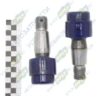 5336-3003065ПУ РМК запасных частей рулевых тяг семейства МАЗ 6422,6430 (L=104 dшара=40,М24х1,5); (комплект 2 шт) (залитый в полиуретане) под шплинт КММЗ