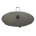  КО-713.46.06.000 Диск пескоразбрасывателя D=500,d=25 КМД-651,КО-713 КОММАШ-МЦЕНСК