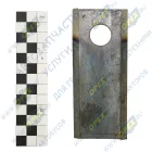 КРН-2,1(КПРН-03.441) Нож на косилку короткий L=125мм АС-1/КРН-2.1/КДН-210 КОНЦЕПТ