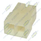 45.7373 9003 Колодка соединительная 2-х контактная без проводов; голая Копир