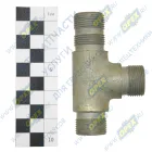 347383 Фитинг (тройник) Т-образный; Рнаруж=М22х1,5/М22х1,5/М22х1,5 КрАЗ