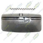 МОД.204-02 Зеркало (ПВХ) основное сфера с подогревом (24В) КамАЗ,МАЗ,Урал,ЛиАЗ,ПАЗ,КрАЗ; 195х415  (24В) фишка 2 плоск.клеммы мод.204-02 КРУГОБЗОР