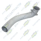 65115-1203013-10 Труба ф90 L=780 квадрат.фланец 125х125; 4отв.ф11 кривая, передняя Кукмор