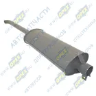 МТЗ-60.1205015 Глушитель (L глушителя 500мм + L трубы 780мм,ширина 230мм) длинный с хомутом; (длин.) Кукмор