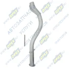 53212-1203015-90 Труба выпускная L=1490 ф94 (треугольн.флянец,раздв.выход) пром.с тройником КАМАЗ-65115 Кукмор