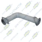 4308-1203011-41 Труба ф95 L=830 квадрат.фланец/треуг.фланец, кривая, передняя Кукмор