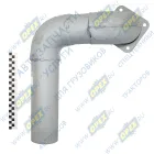 54115-1203014-40 Труба приемная L=730 ф90 квадратн.фл 4отв.ф10 левая КаМАЗ-ЕВРО-55111,53212 Кукмор