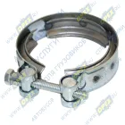 06152096087 Хомут ф86х91 s=21 со стяжным болтом, специальный приемной трубы ГАЗ,ПАЗ (дв.Cummins) Кукмор