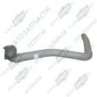 96520.1203013 Труба приемная L=1800 ф90 квадратн фл 4отв.ф10 приемная к металлорукаву технолог.изгибы Кукмор