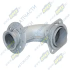 54115-1203010-20 Патрубок ф65/ф90 L1=178 L2=120 квадр.флан.4отв/кругл.фл 8отв.,приемный КАМАЗ-ЕВРО; 8 шпилек Кукмор