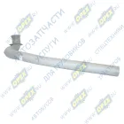 6522-1203013 Труба ф90 Тl=1450; 1 квадрат.фланец 4отв.ф10 кривая, приемная правая Кукмор