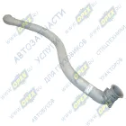 4326-1203014-22 Труба приемная L=1700 ф90 квадр.фл 4отв.ф11 левая Кукмор