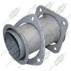 4308-1203014-22 Труба промежуточная ф95 L=175; треуг.фланец 3отв.ф11/квадрат.фланец 4отв.ф11 Кукмор