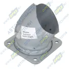 43255-1203015 Патрубок ф120 L=110; фланец 4отв.ф10 вып.Е-3 Кукмор