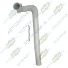 96520.1203014 Труба кривая (сталь) ф90 квадр.фл. 4отв.ф10 L=1200 приемная левая к металлорукаву в сб. Кукмор