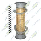 4308-1203012-50 Рукав глушителя (металлорукав) L=340 ф97х126 фланец 3отв.ф10 КамАЗ (дв.Cummins) Евро-3 Кукмор