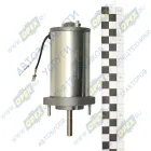 ДП60-40-3-24 Электродвигатель 24В 40вт отопителя КАМАЗ,КРАЗ,УРАЛ; 155x83x77 КЭП