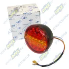 ТН188-LED Фонарь задний круглый полуприцепы Ф 130мм; светодиод 12/24В КЭП